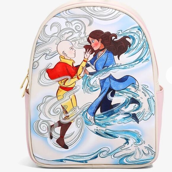Loungefly Avatar: The Last Airbender Aang & Katara Mini Backpack